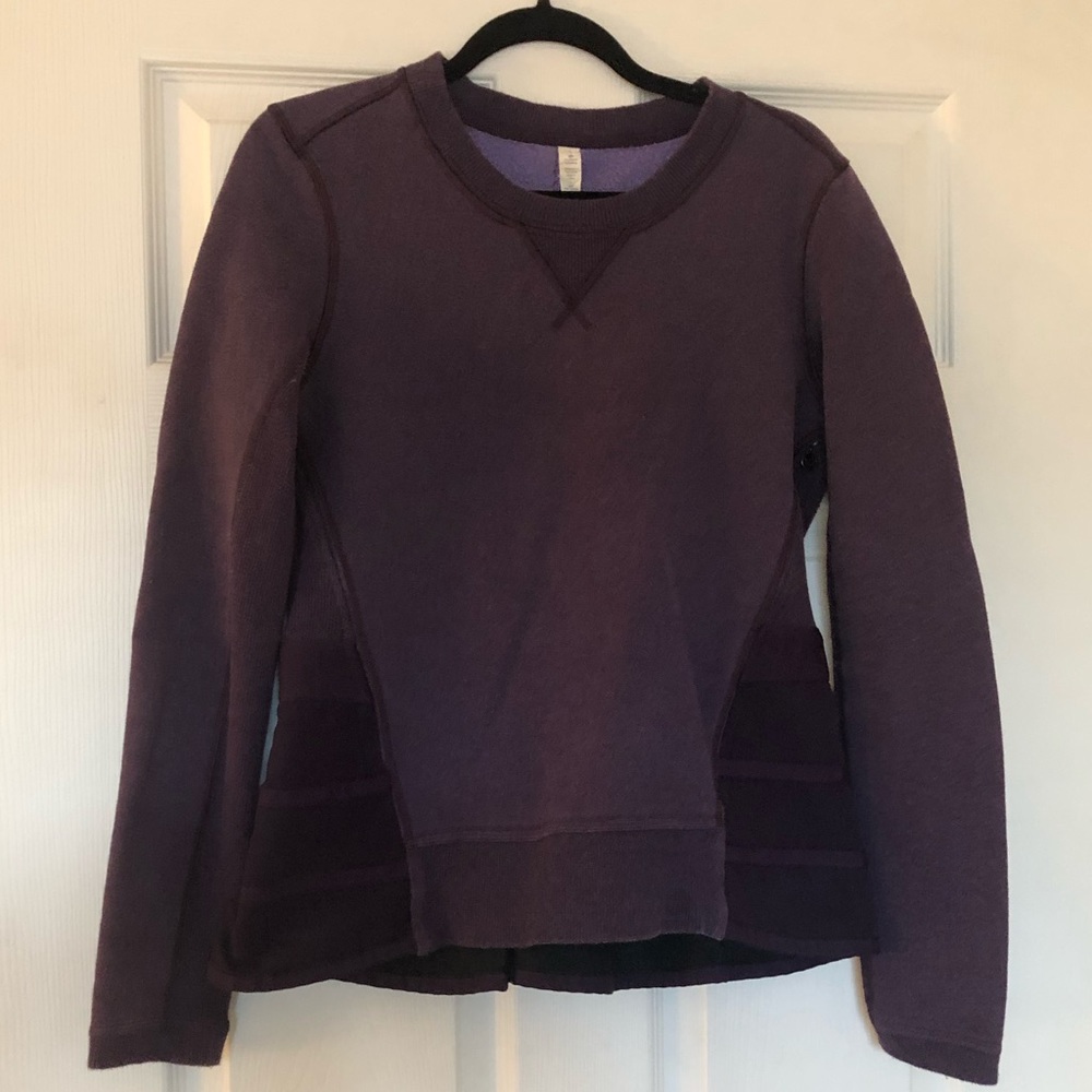 Lululemon - Ruffled Up Pullover - Purple